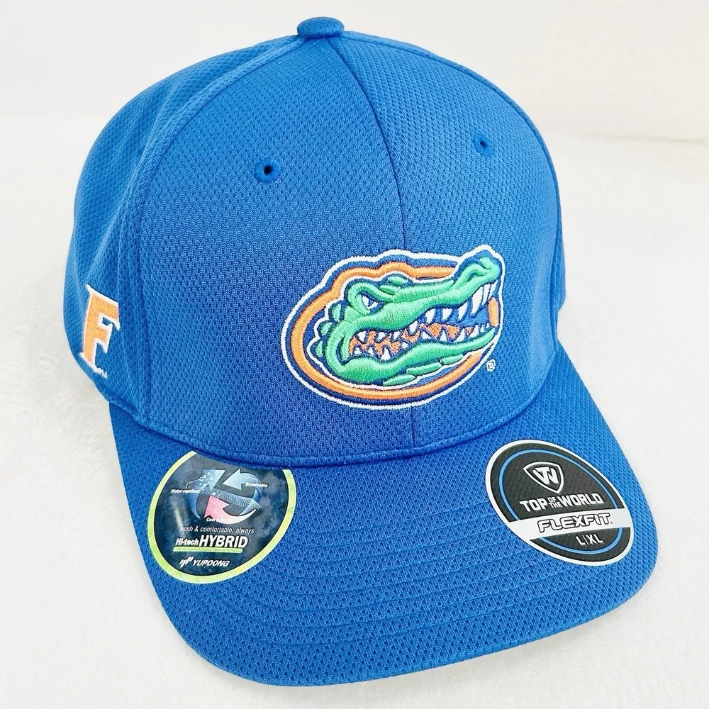 Top of the World Florida‎ Gators Victory Hat Cap Stretch Flex L/XL Blue NCAA